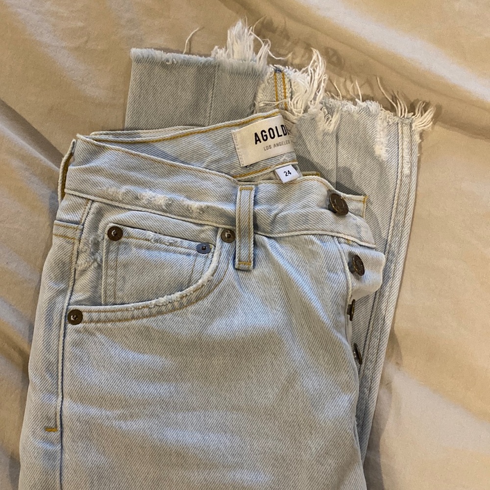 AGOLDE  high rise jeans